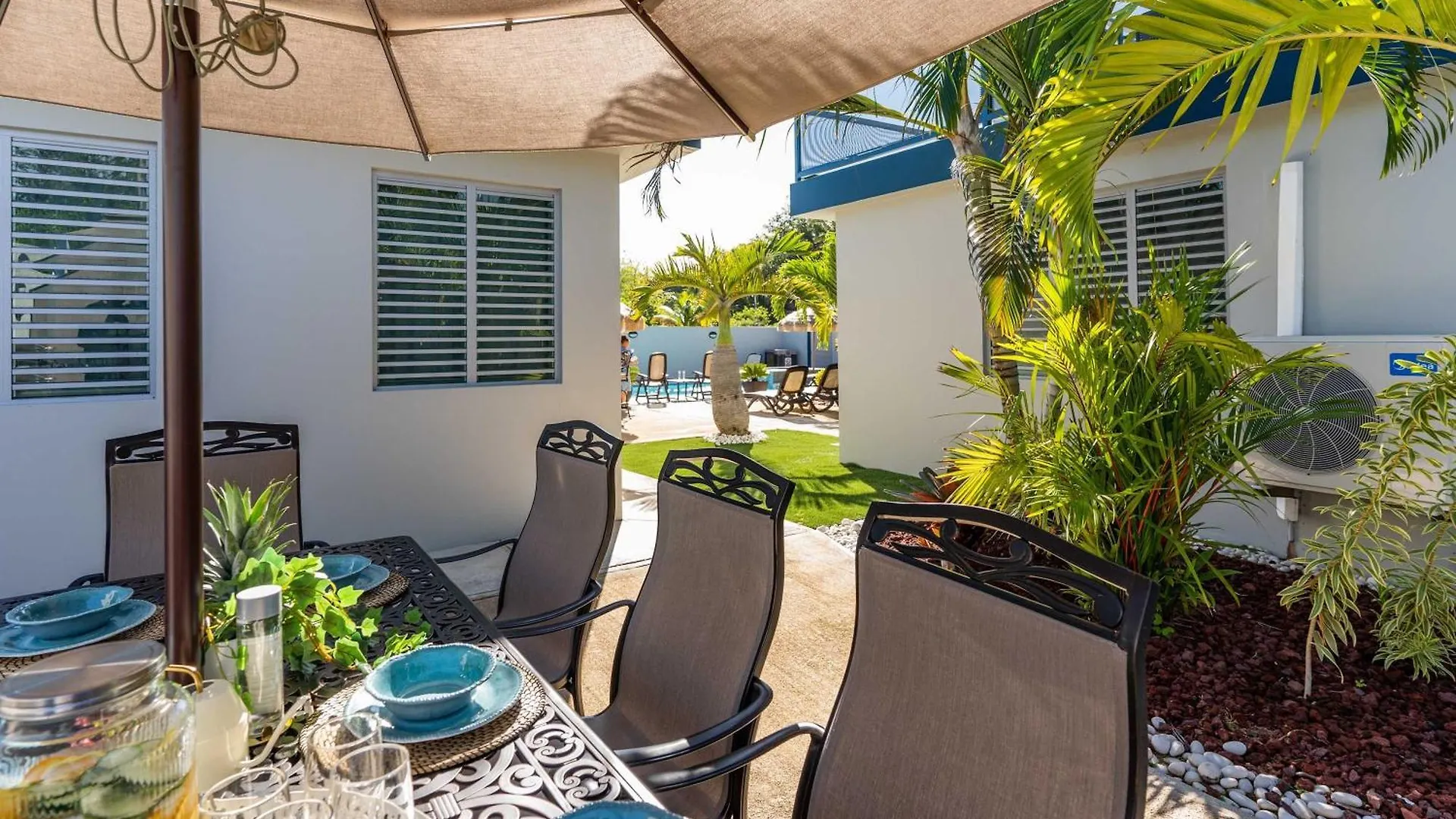 Private 7 Villa Complex With 16 Bedroom Pool & Jacuzzi Dorado 0*,  Puerto Rico